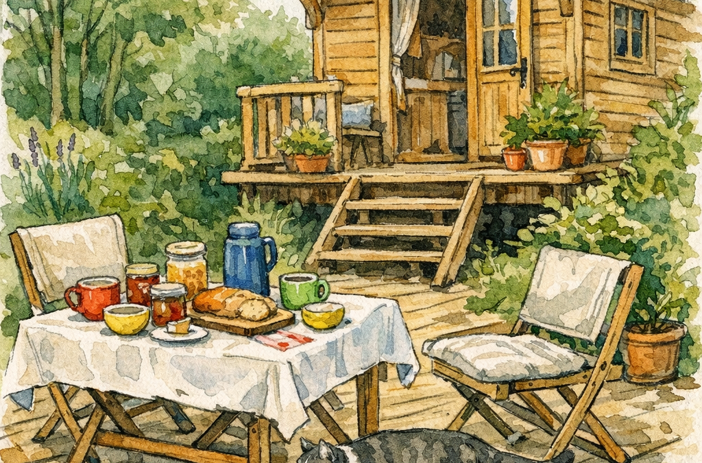 Le glamping : quand le charme des roulottes rencontre l’art de voyager autrement