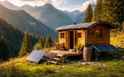 Roulottes en montagne : comment optimiser l’autonomie énergétique quand on est loin des réseaux